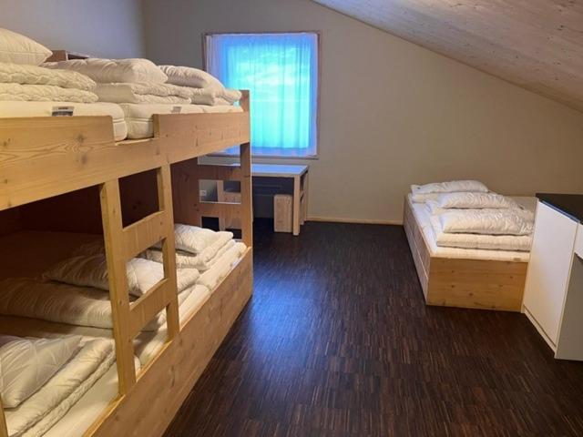Hostel Nova Casa Spinatscha Sedrun Pokoj fotografie