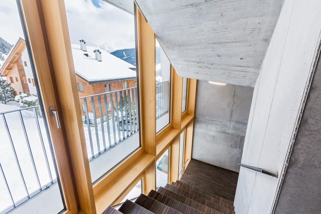 Hostel Nova Casa Spinatscha Sedrun Exteriér fotografie