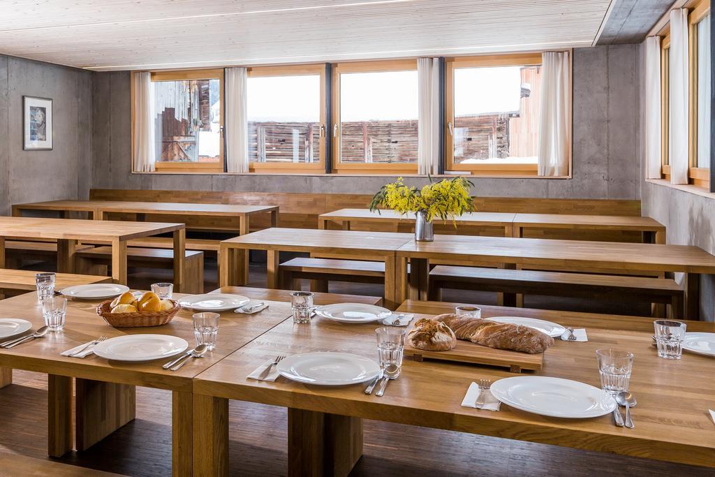 Hostel Nova Casa Spinatscha Sedrun Exteriér fotografie