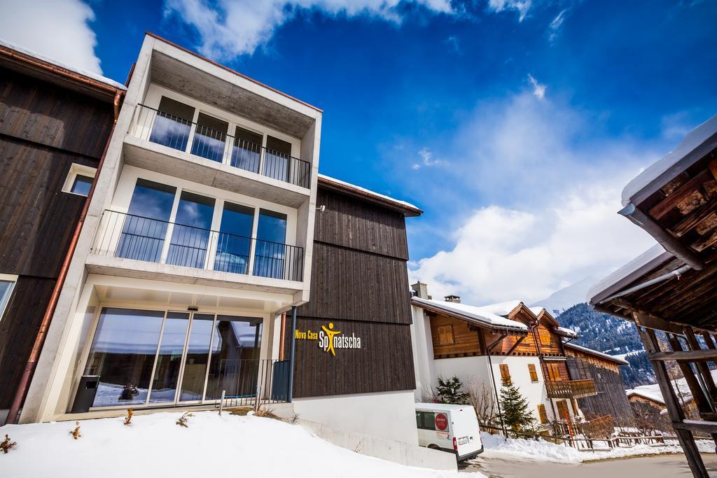 Hostel Nova Casa Spinatscha Sedrun Exteriér fotografie