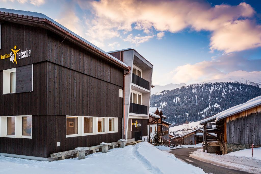 Hostel Nova Casa Spinatscha Sedrun Exteriér fotografie