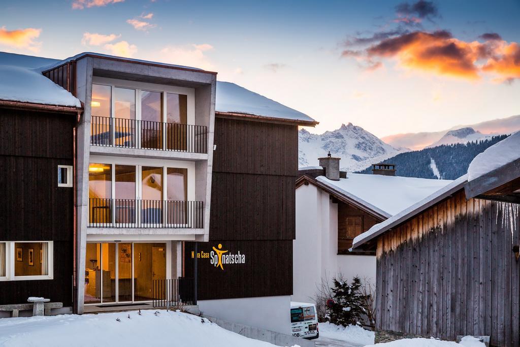 Hostel Nova Casa Spinatscha Sedrun Exteriér fotografie
