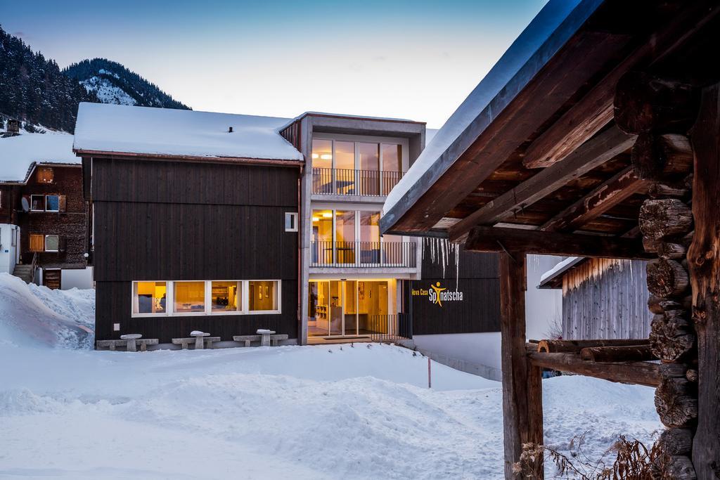 Hostel Nova Casa Spinatscha Sedrun Exteriér fotografie